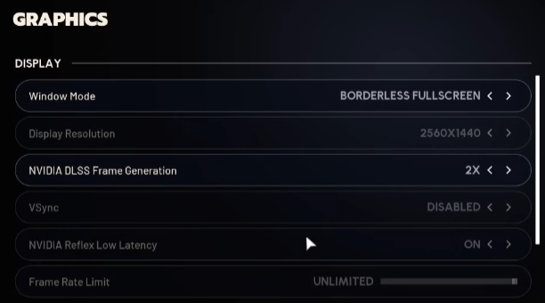 arc raider display setting optimize